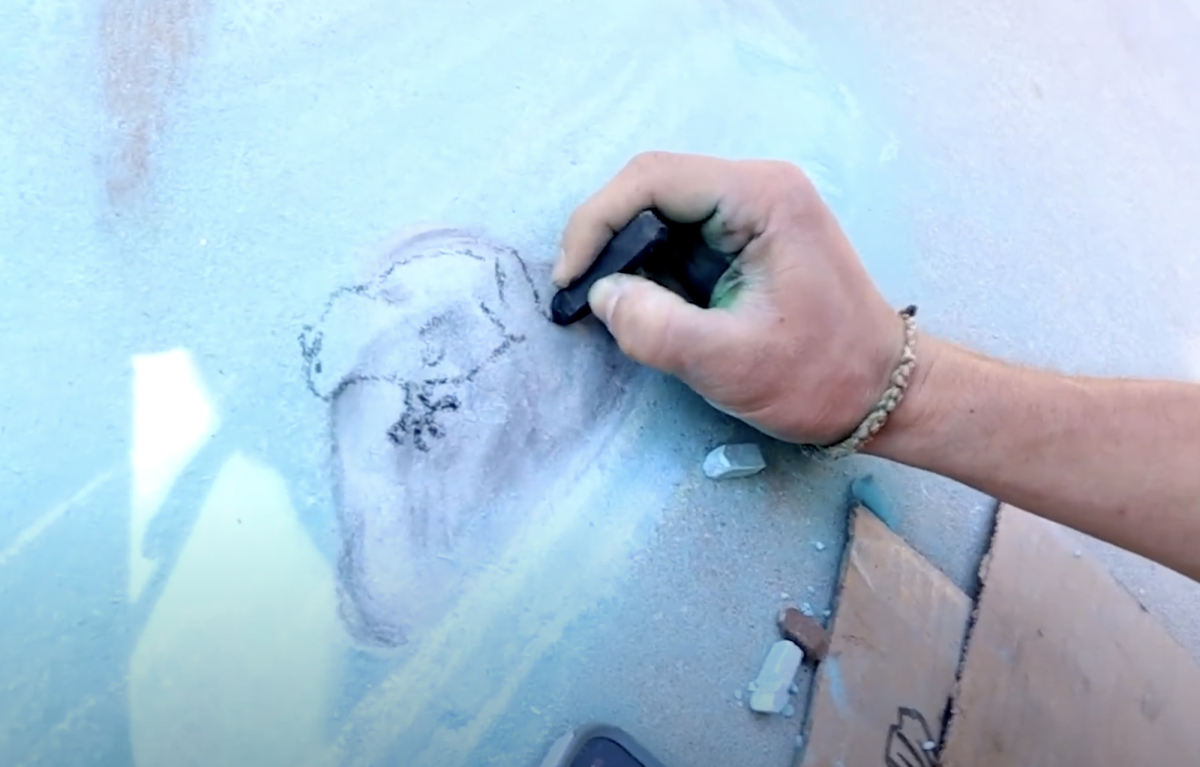 Annual Chalk Art Event at Atascadero High School